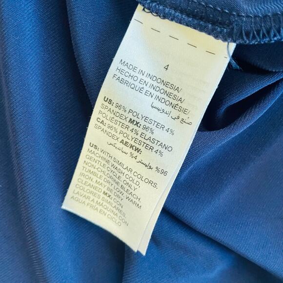 Chico’s Liquid Knit Size XL blue Top - Picture 7 of 9